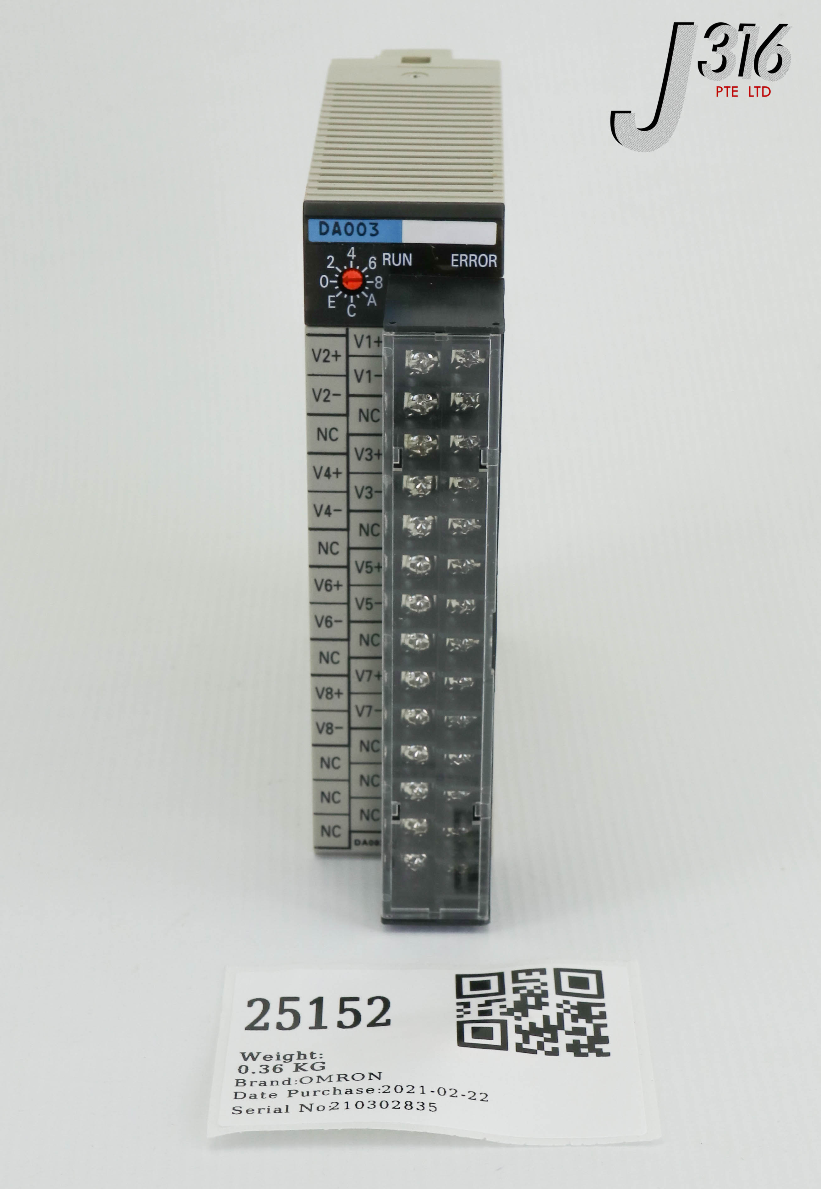 オムロン C200H-DA003 OMRON 25152 OMRON DA003 D/A UNIT C200H-DA003 | eBay